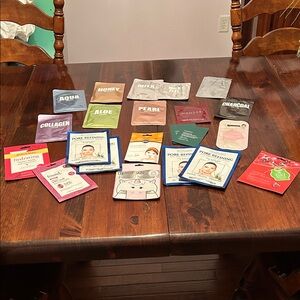 Assorted Skincare Collection - Aqua, Honey, Pearl, Charcoal